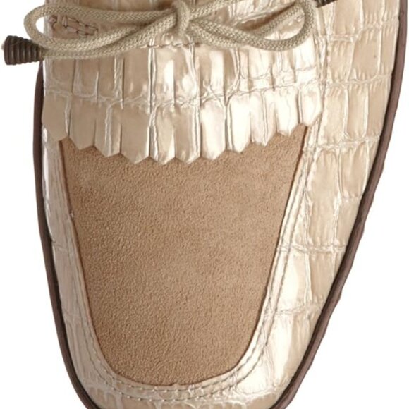 ARA Rachel Slip-On Loafer, Sand Croco, US Women's Size 10M - Picture 1 of 7